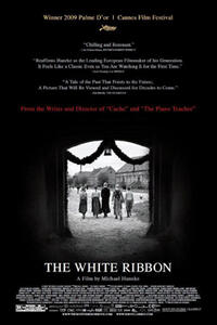 Poster art for "The White Ribbon."