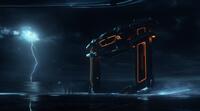 A scene from "Tron: Legacy."