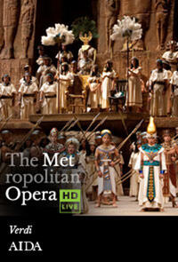Poster art for "The Metropolitan Opera: Aida."
