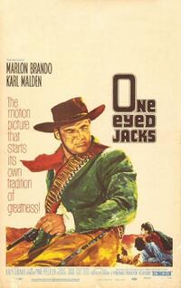 Poster art for "One-Eyed Jacks."
