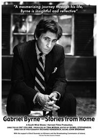 Poster art for "Gabriel Byrne: Stories from Home."