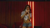 Emmanuelle Chriquie as Tasty D. Lite in "Saint John of Las Vegas."