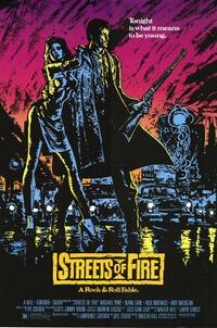 Poster art for "Streets of Fire."