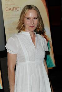 Amy Ryan at the New York premiere of "Cairo Time."