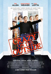 Poster art for "Crazy on the Outside."