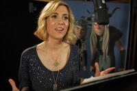 Kristen Wiig on the set of "How to Train Your Dragon: An IMAX 3D Experience."
