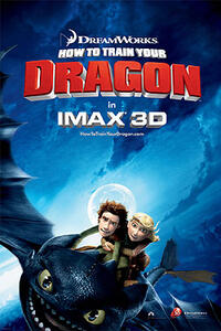 Poster art for "How to Train Your Dragon: An IMAX 3D Experience." 