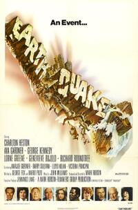 Poster art for "Earthquake."