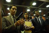 Javier Godino as Isidoro Gomez, Soledad Villamil as Irene Menendez Hastings and Ricardo Darin as Benjamin Esposito in "The Secret in Their Eyes."