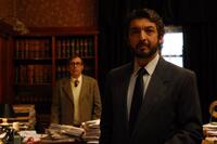 Guillermo Francella as Pablo Sandoval and Ricardo Darin as Benjamin Esposito in "The Secret in Their Eyes."