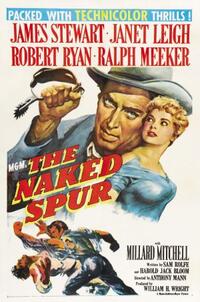 Poster art for "The Naked Spur."