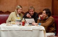 Greta Gerwig, Rhys Ifans and Ben Stiller on the set of "Greenberg."