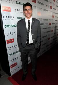 Dave Franco at the California premiere of "Greenberg."