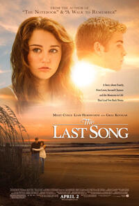 Poster art for "The Last Song."