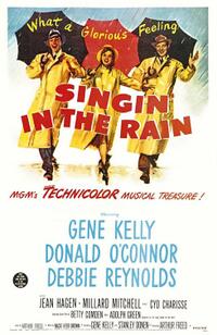 Poster art for "Singin' In The Rain."