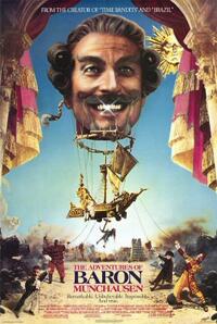 Poster art for "The Adventures of Baron Munchausen."