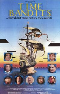 Poster art for "Time Bandits."