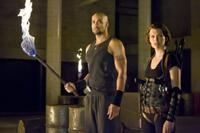Boris Kodjoe and Milla Jovovich in "Resident Evil: Afterlife."