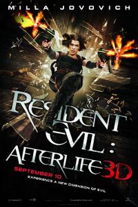 Poster art for "Resident Evil: Afterlife."