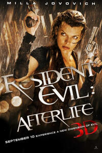Resident Evil Afterlife Movie Poster
