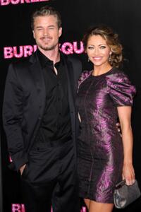Eric Dane and Amy Pascal at the California premiere of "Burlesque."