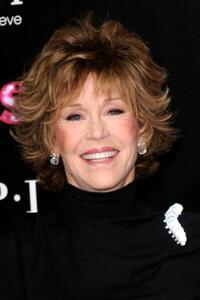 Jane Fonda at the California premiere of "Burlesque."