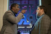 Sean Combs as Sergio Roma and Jonah Hill as Aaron in "Get Him to the Greek."