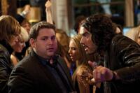 Jonah Hill as Aaron and Russell Brand as Aldous in "Get Him to the Greek."