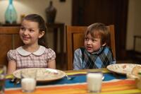 Daisy Tahan as Samantha Focker and Colin Baiocchi as Henry in "Little Fockers."