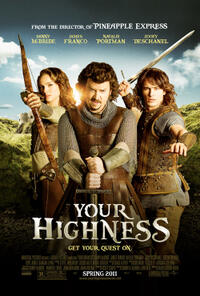 Poster art for "Your Highness."