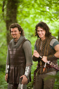 Danny R. McBride as Thadeous and James Franco as Fabious in "Your Highness."