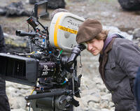 Director David Gordon Green on the set of "Your Highness."
