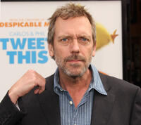 Hugh Laurie at the California premiere of "Hop."