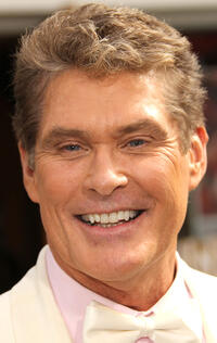 David Hasselhoff at the California premiere of "Hop."