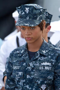 Rihanna as Raikes in "Battleship."