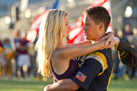 Brooklyn Decker as Sam Shane and Taylor Kitsch as Hopper in "Battleship."