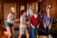 AJ Michalka, Sean Cunningham, Dylan Walsh, Jacob Rhodes and Carissa Capobianco in "Secretariat."