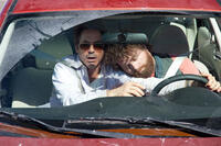 Robert Downey Jr. and Zach Galifianakis in "Due Date"