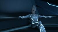 Beau Garrett in "Tron: Legacy."