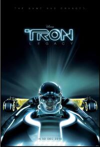 Poster art for "Tron: Legacy: An IMAX 3D Experience."