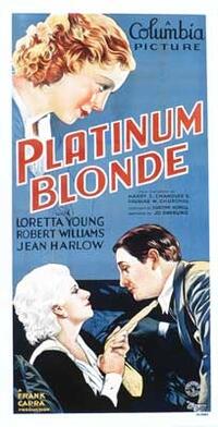 Poster art for "Platinum Blonde."