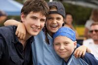 Michael Christopher Bolten, Bailee Madison and Tanner Maguire in "Letters to God."