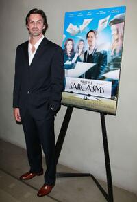 Brooks Branch at the California premiere of "Multiple Sarcasms."