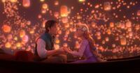 Flynn and Rapunzel in "Tangled."
