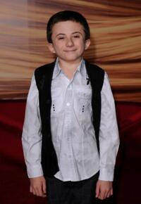 Atticus Shaffer at the California premiere of "Tangled."