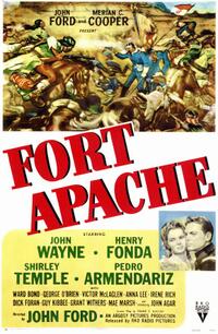 Poster art for "Fort Apache."