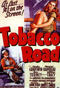 Poster art for "Tobacco Road."
