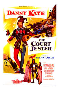 Poster art for "The Court Jester."