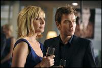 Kim Cattrall and Ewan Mcgregor in "The Ghost Writer."