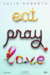 Poster art for "Eat, Pray, Love."
